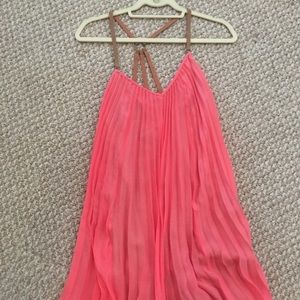 BCBG MaxAzria summer dress coral